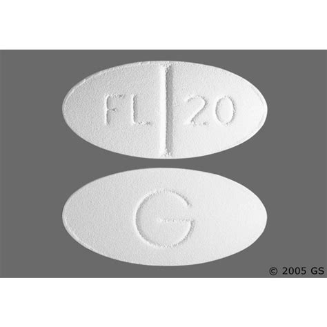 Fluoxetine HCl 20 Mg