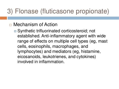 Fluticasone Mechanisms