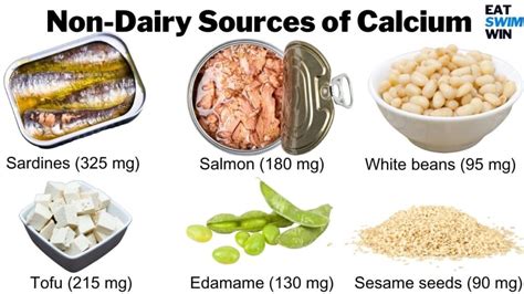 Food Sources Of Non-Dairy Calcium