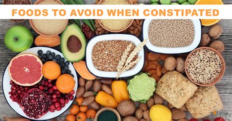 Food to Avoid for Constipation