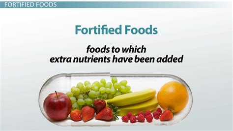 Fortified Foods