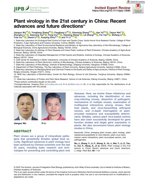 Future Directions and Advances