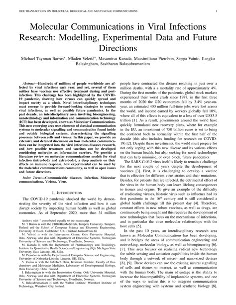 Future Directions in Viral Infection Research