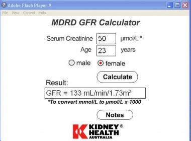 GFR Calculation