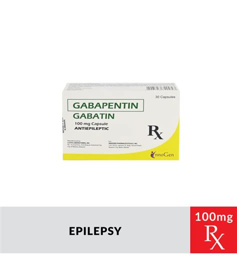 Gabapentin 100mg Capsules Dosage and Administration