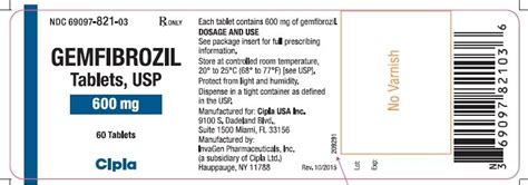 Gemfibrozil 600mg Tablet Uses