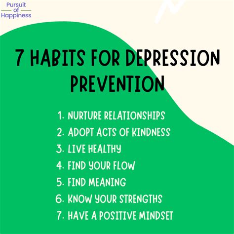 Healthy Habits and Depression