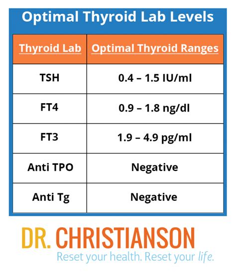 Healthy TSH Levels
