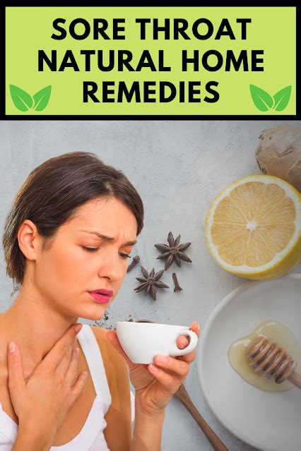 Home Remedies for Sore Throats