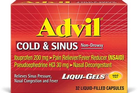 How Advil Cold Sinus Works