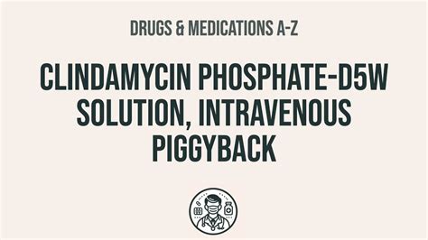 How to Administer D5W Solution