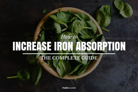 How to Increase Iron Absorption