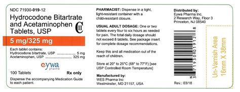 Hydrocodone Acetate 7.5 325 Usage
