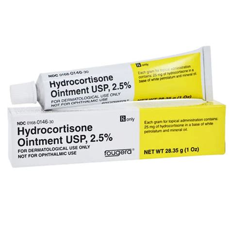 Hydrocortisone Ointment 2.5 Relief Practical Applications