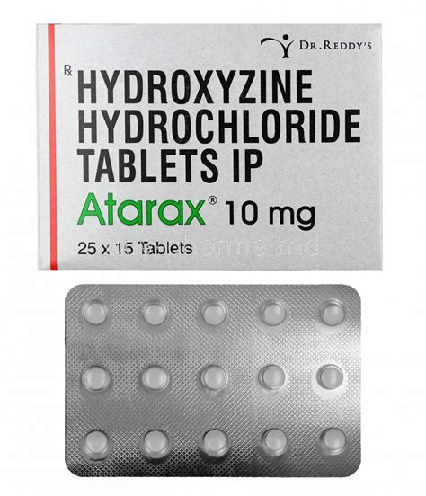 Hydroxyzine For Allergies Relief