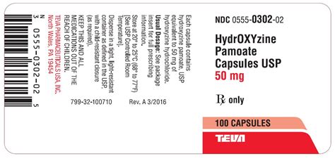 Long-Term Effects of Hydroxyzine Pamoate