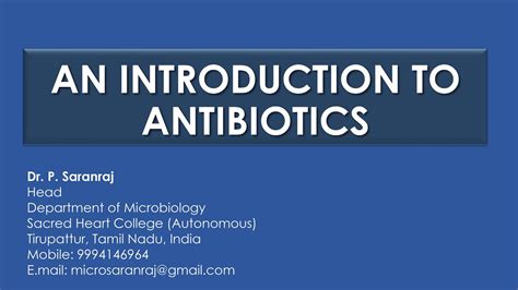 Introduction to Amoxicillin