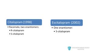 Introduction to Escitalopram