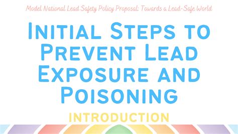 Introduction to Lead Poisoning