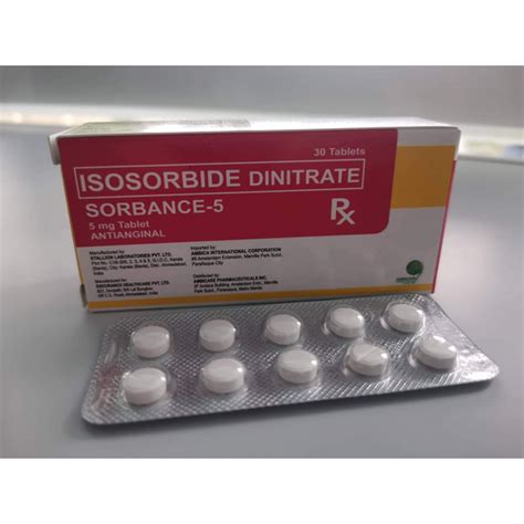 Isosorbide Dosage