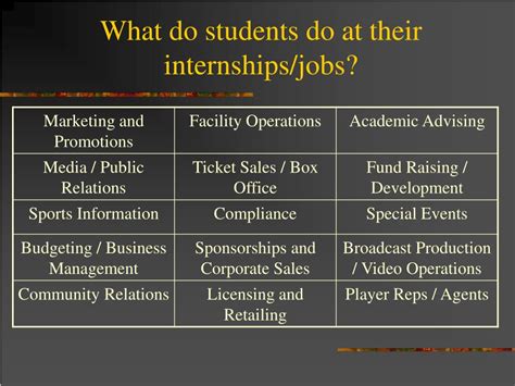 Job Opportunities for Students