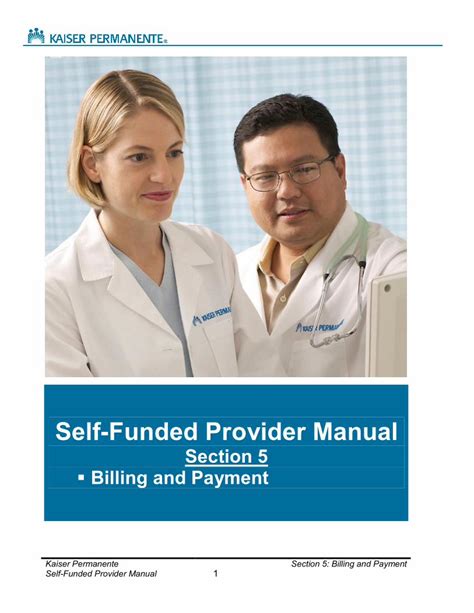 Kaiser Permanente Billing Tips