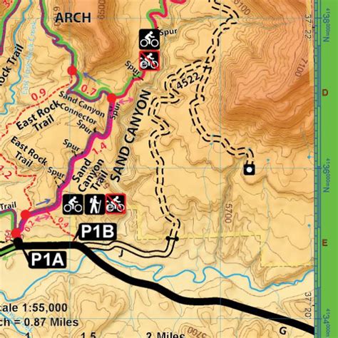 Kaiser Sand Canyon Trail Maps and Guides