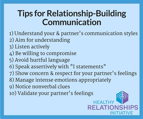 Kaiser Tips for Relationship Building