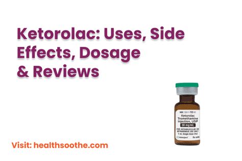 Ketorolac Conclusion