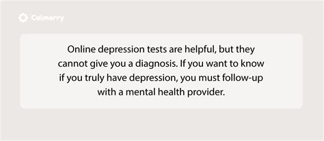 Limitations of Online Depression Tests