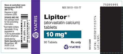 Lipitor Dosage and Administration