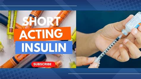 Living with Short Acting Insulin
