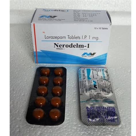 Lorazepam 1mg Anxiety