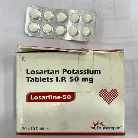 Losartan 50mg Blood Pressure