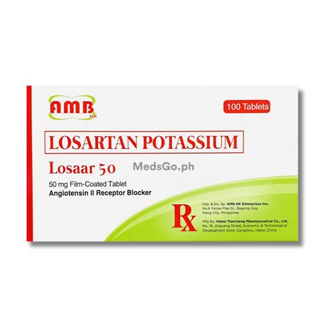 Losartan 50mg Kidney Protection