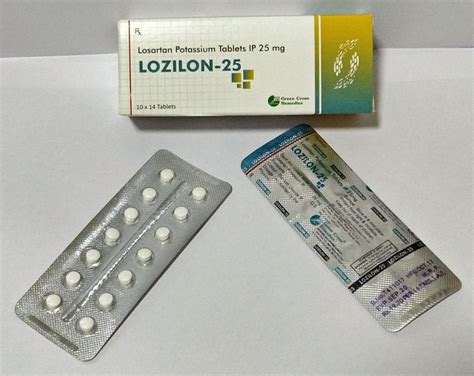 Losartan Potassium 25mg Interactions with Other Medications