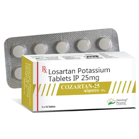 Losartan Potassium 25mg Tablet
