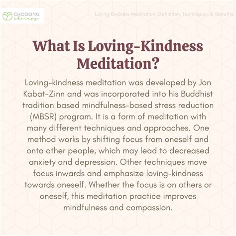 Loving-Kindness Meditation