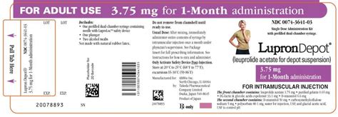 Lupron Depot Administration and Dosage