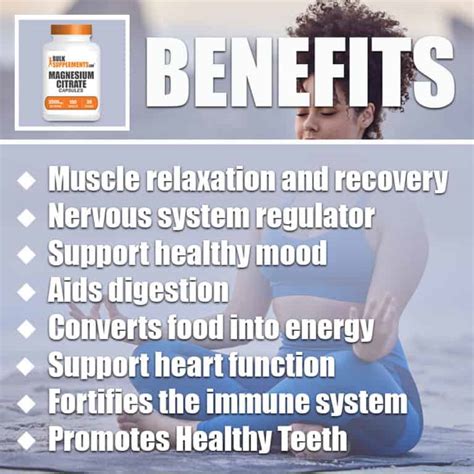 Mag Citrate Benefits for Athletes