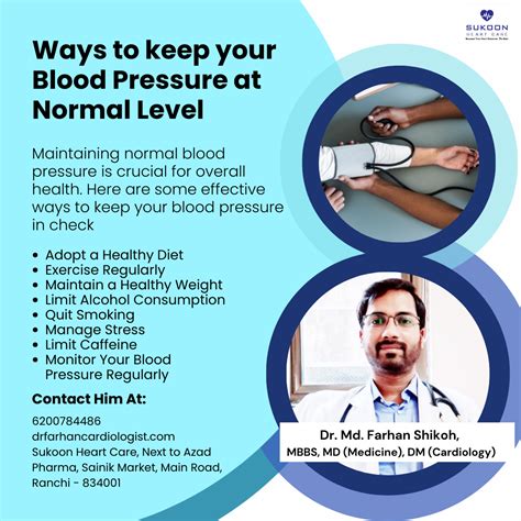 Maintaining a Healthy Blood Pressure