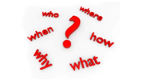 Make a List of Questions