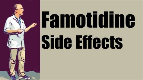 Managing Famotidine Side Effects