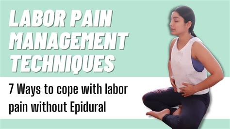 Managing Pain During Labor