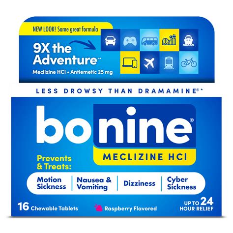 Meclizine Motion Sickness