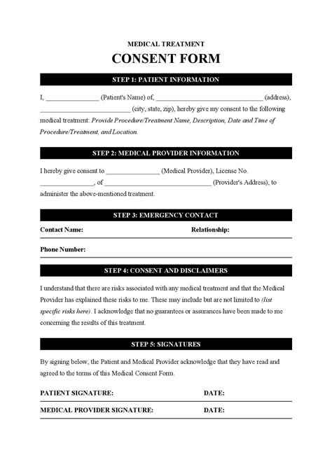 Medical Release Form Conclusion