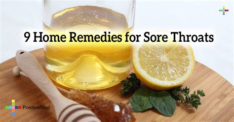 Medical Treatments for Sore Throats
