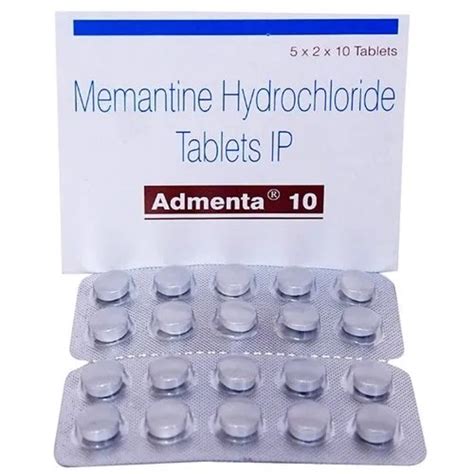 Memantine 10mg Applications