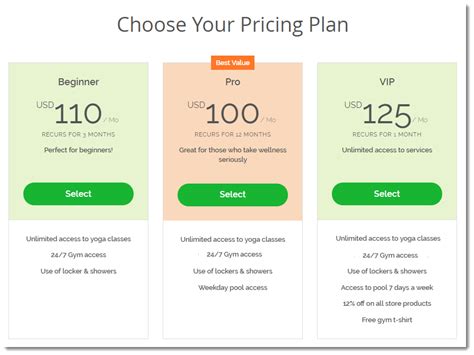 Membership Options and Pricing