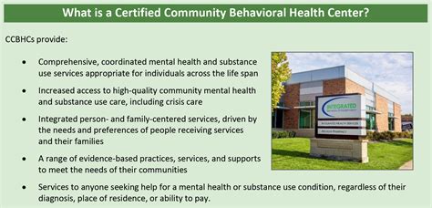 Mental Health Center Services